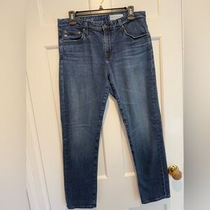 Anthropologie for AG jeans, size 28R, Nolan ankle, relaxed slim ankle